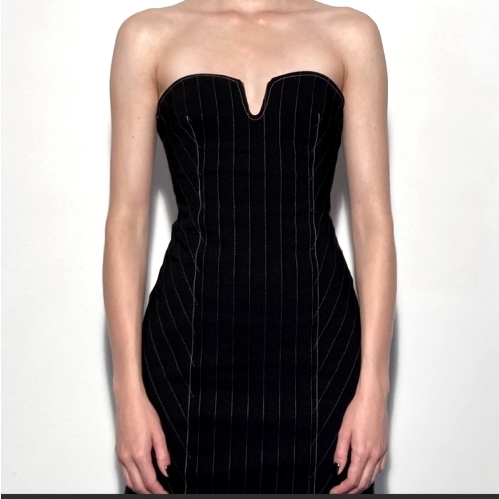 Zara pinstripe dress